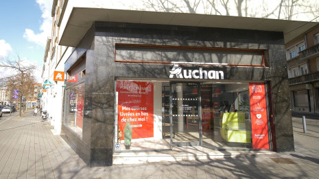 En France, 8 % des ménages ont testé le drive piéton selon Kantar. - © Auchan