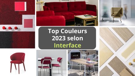 Interface a dévoilé son Top Couleurs 2023, mettant à l’honneur Viva Magenta et Wild Wonder. - © D.R.