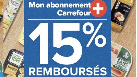 Avec l’abonnement, les clients de Rouen ont 15 % de réduction permanente sur les MDD Carrefour. - © Carrefour