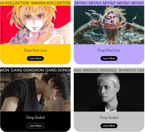 KLKTN est une marketplace d’actifs digitaux qui connecte les stars et les mangas à leurs fans. - © KLKTN