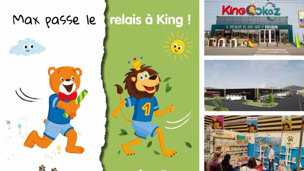 Parmi les projets marquants de 2022, King Jouet bascule les 92 Maxi Toys sous enseigne King Jouet. - © D.R.