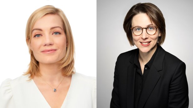 Carrefour ajoute deux nouvelles recrues à son comité exécutif Carine Kraus et Alice Rault. - © Carrefour