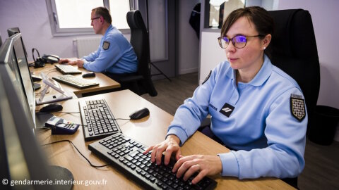 Gendarmerie et police ont désormais une direction du numérique commune. - © gendarmerie.interieur.gouv.fr