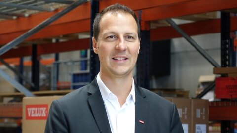 Vincent Arnoux, directeur logistique Europe du Sud de Velux. - © D.R.