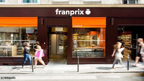 Franprix compte un millier de magasins et trois entrepôts.  - © Wikipedia