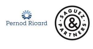 Logos de Pernod Ricard & Saguez Partners © Pernod Ricard/Saguez Partners