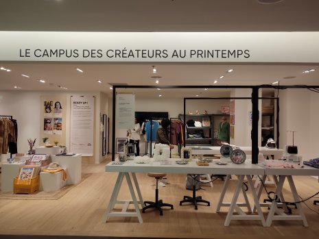Printemps Haussmann fait une place aux jeunes talents de Campus Mode. - ©&#160;Républik Retail