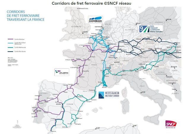 Connecté aux grands ports français, le réseau ferroviaire dépend aussi de leur modernisation. - © D.R.