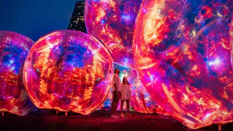 Evanescent de l’Atelier Sisu, une expérience immersive autour de bulles  - © DR / Fête des Lumières