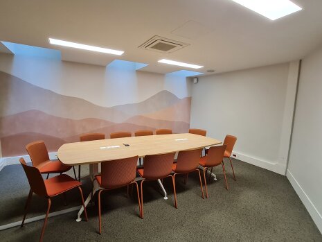 Les salles de réunion affichent des motifs inspirés de la nature - ©&#160;Alexandre Foatelli/Républik Workplace