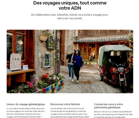 Airbnb propose des voyages pour que les internautes retournent sur les traces de leurs ancêtres. - © D.R.