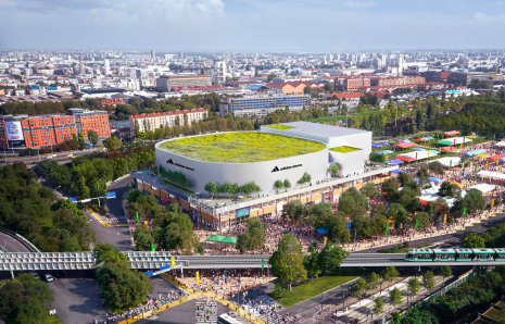 Adidas Arena, un projet autour du sport, de la culture, de l’entertainment et du territoire - © Bouygues Construction SCAU