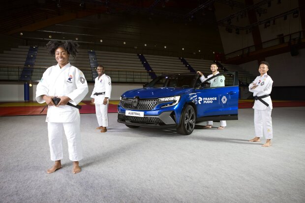 enault est partenaire majeur de la Fédération française de judo (France Judo) et de ses équipes de France masculines et féminines depuis cette année et pour deux ans (2023 et 2024). - © Renault