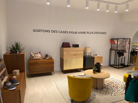 Sauvage Poésie veut devenir le lien tendance de Trouville sans le côté élitiste du concept-store. - © Sauvage Poésie