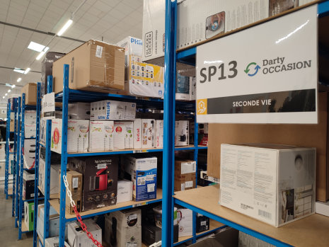 Certains articles réparés sont ensuite revendus dans l’offre seconde vie du groupe. - © Républik Retail / CC