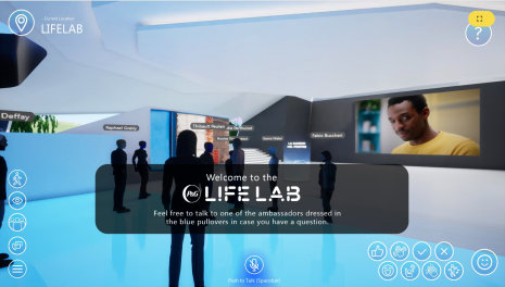 P&G utilise sa plate-forme Lab Life pour créer l’expérience la Maison de Mr.Propre. - © Républik Retail