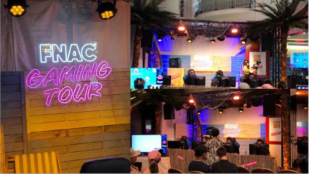 Comme ici à  Nice, le Fnac Gaming Tour permet d’inviter la communauté gamers à venir en magasin. - © Fnac