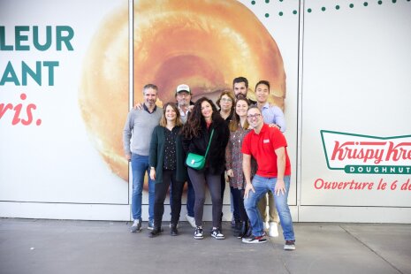  L'équipe de Krispy Kreme. - © D.R.
