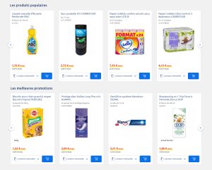 Exemples d’offre accessible avec l’abonnement Carrefour. - © D.R.