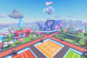 Nike a créé Nikeland sur Roblox et des écrans ont été mis en place dans les magasins physiques pour faire le lien entre monde physique et digital. - © Nike