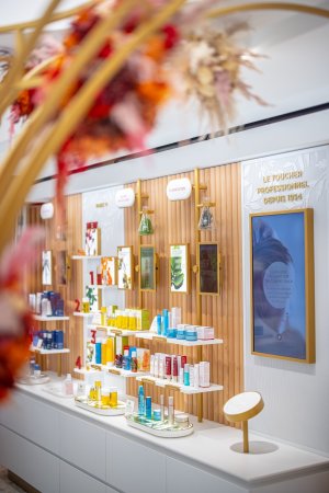 Un agencement premium. © Clarins / Olivier Loser
