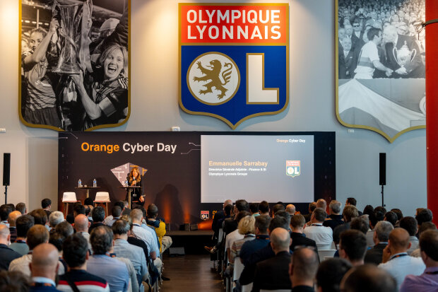 150 professionnels étaient présents à la première édition de l’Orange Cyber Day (mai 2023) - © Orange