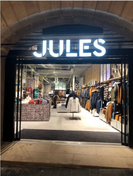 Jules prévoit d’ouvrir 60 nouveaux magasins d’ici 2030. - © Jules