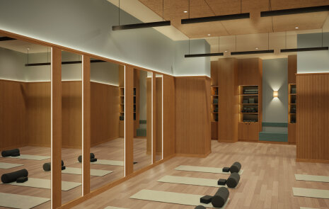 Espace fitness de L’Atelier - © Covivio