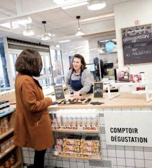 Un comptoir de dégustation va permettre d’animer le magasin. - © Picard