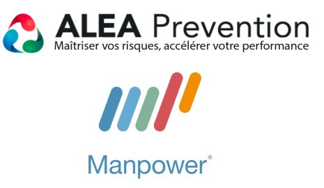 Logos d’Alea Prévention & Manpower - © Alea Prévention/Manpower