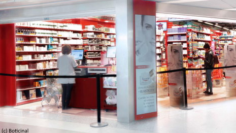 La Pharmacie du RER reste la première boutique de Boticinal devant le site e-commerce. - © Boticinal
