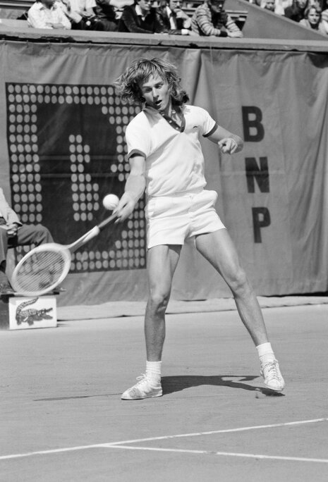 BNP Paribas engagé dans le tennis depuis 1973 (le joueurJohn Borg en image) - © BNP Paribas