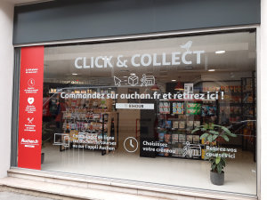 Le clik & collect devient un must have dans les magasins. - © Auchan
