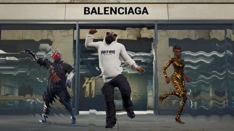 Balanciaga a créé une collection de NFT pour que les joueurs de Fortnite puissent adopter la marque sur leur avatar. - © Balenciaga
