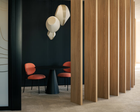 Espaces dynamiques dans les bureaux du siège de Samsung France - ©&#160;Thibaud Poirier pour Parella