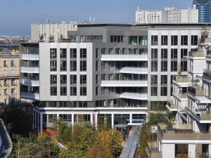 Le principal bâtiment tertiaire de 25 000 m² abritera le siège de CNP Assurances. - © Alexandre Foatelli/Républik Workplace