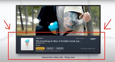 Amazon Prime Vidéo crée des publicités activables par la voix. - © Zonehack