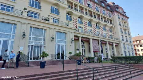 Républik Data se déroulait essentiellement au Royal Barrière Deauville. - © Républik IT / B.L.