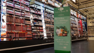 La borne sert pour les produits ne pouvant être recyclés au domicile des consommateurs. - © CC / Républik Retail