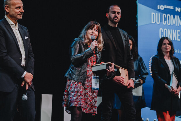 L’enseigne Alain Afflelou remporte le Prix Or pour la catégorie « Retailer innovant ». - © MANUEL ABELLA