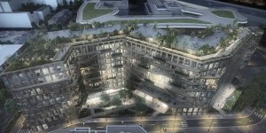 Le futur siège de Nexity a été conçu en cohérence architecturale avec le tissu urbain alentour. - © D.R.