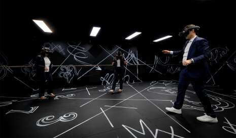 Mobilis, une création visuelle, sonore et sensorielle qui utilise la réalité virtuelle - © Arnaud Koncina