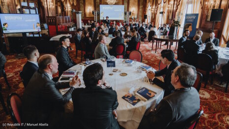 Les 160 participants au Disruptiv’Summit se sont réunis à l’hôtel Royal Barrière à Deauville. - © Républik IT / Manuel Abella