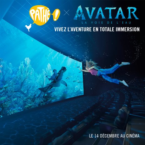 Campagne en immersion au cœur du film « Avatar : la voie de l’eau »   - © Pathé