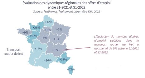 Si les régions Île de France et Rhône Alpes sont les plus pourvoyeuses d’emploi, les tensions se décalent sur d’autres. - © D.R.