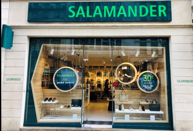Sur les 29 boutiques de Salamander, REborn en conservera 24. Le changement d’enseigne se fera progressivement. - © Salamander