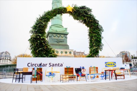 Le Circular Santa, le premier marché de Noël circulaire et solidaire organisé par Ikea - © jimmyseng