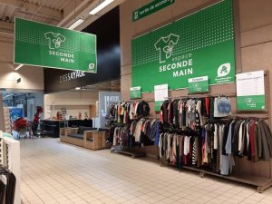 Auchan travaille avec Patatam pour expérimenter la seconde main. - © Auchan